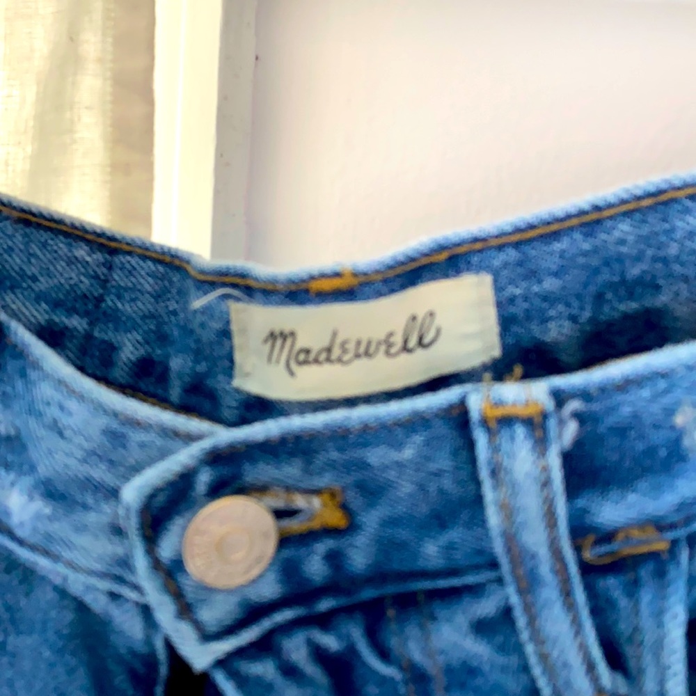 Madewell “the mom” jeans
